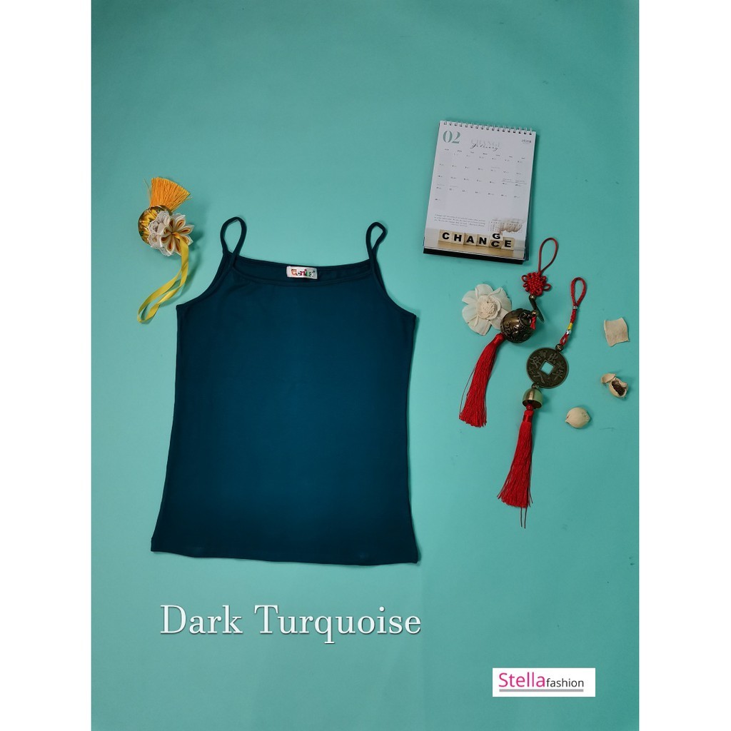 [STELLA FASHION]  U-Back Spaghetti Strape Tank Tops  Korea  MODAL + Spandex  Women Plus size Camisoles  M -XL Tanks Tops-Stella's Fashion