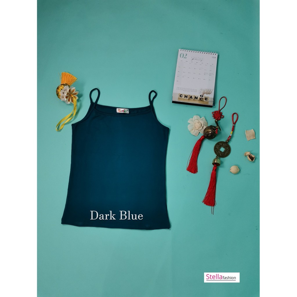 [STELLA FASHION]  U-Back Spaghetti Strape Tank Tops  Korea  MODAL + Spandex  Women Plus size Camisoles  M -XL Tanks Tops-Stella's Fashion