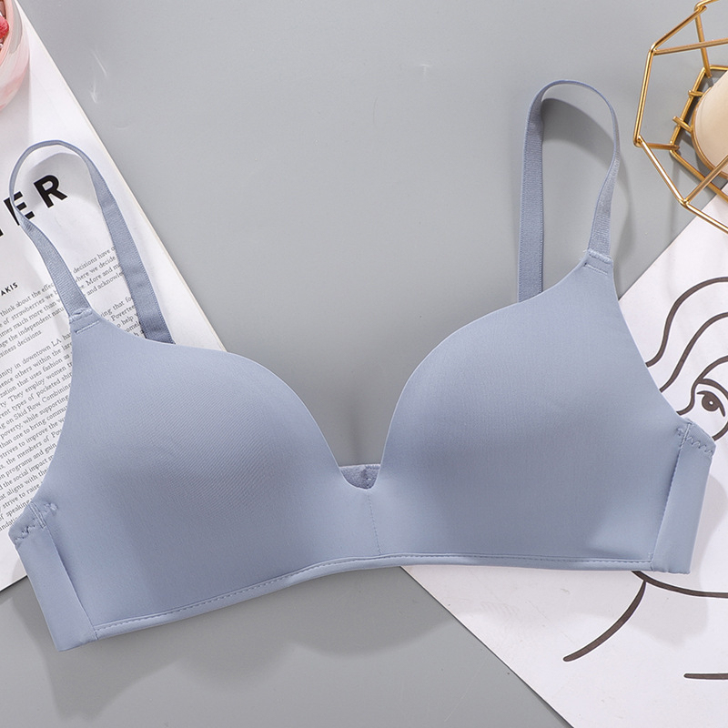 [Stella fashion]Japanese Sexy bra Thin Mould Cup up bra breathable comfortable Women Bra Student Plus size Nylon