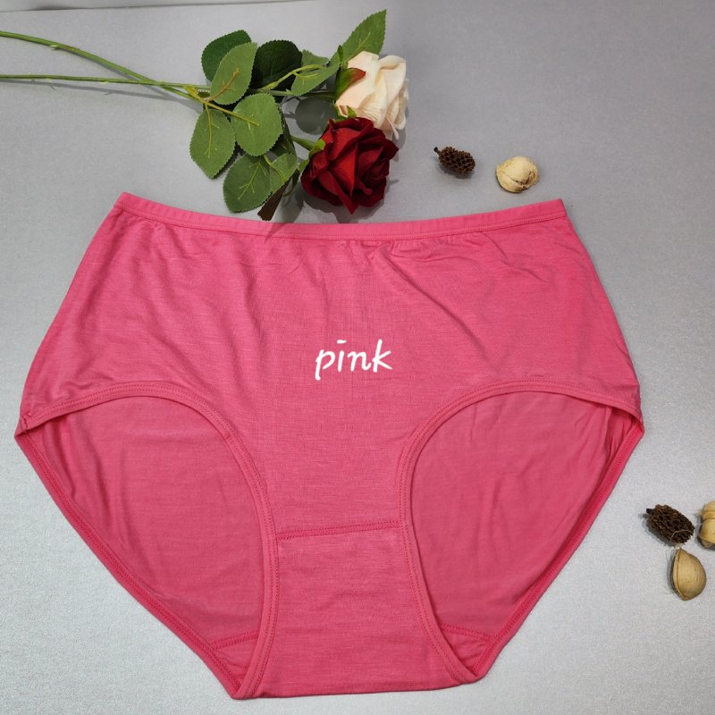 [Stella Fashion]🔥READY STOCK🔥Women's Panties Plus Size 95% Bamboo Fibre 5% Spandex   80kg - 150 kg   4XL-Stella's Fashion