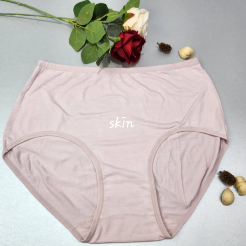 [Stella Fashion]🔥READY STOCK🔥Women's Panties Plus Size 95% Bamboo Fibre 5% Spandex   80kg - 150 kg   4XL-Stella's Fashion