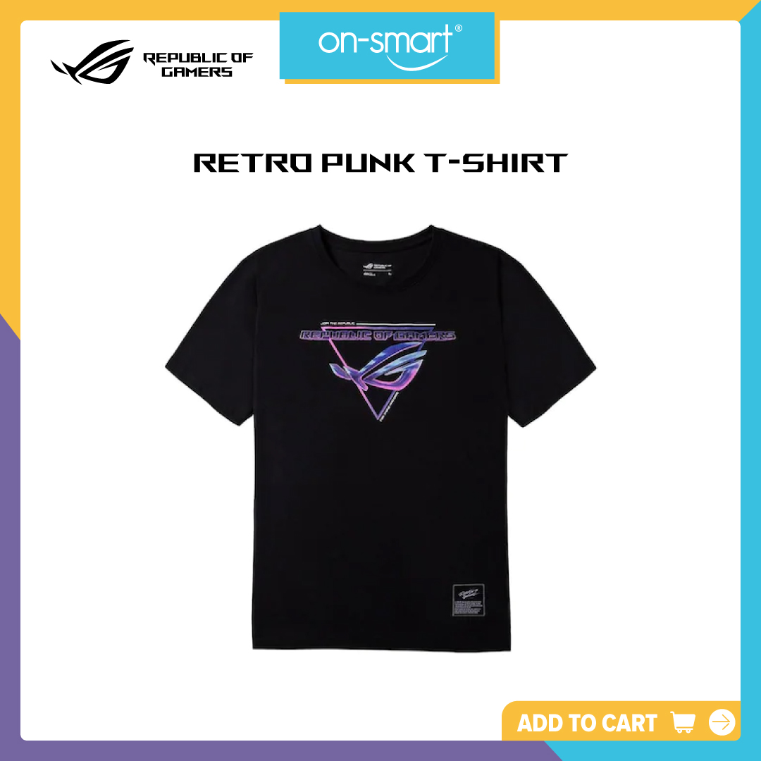 ASUS ROG Retro Punk T-Shirt - OnSmart