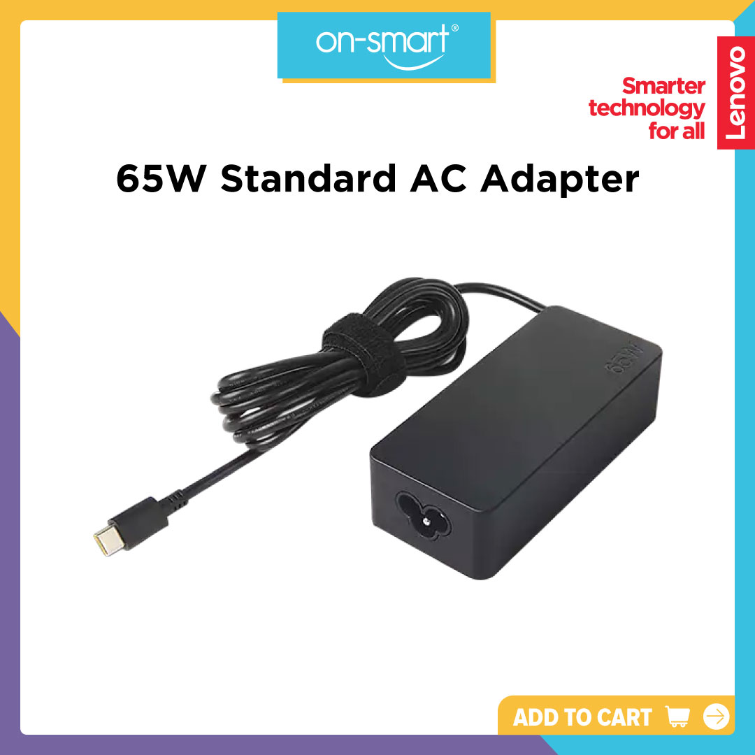 Lenovo 65W Standard AC Adapter (USB Type-C)