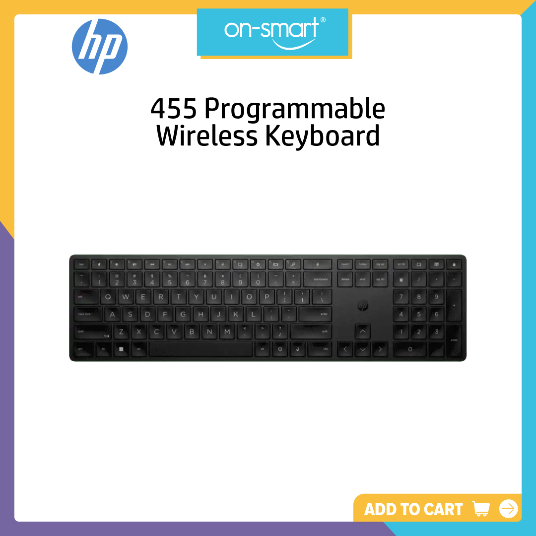 HP 455 Programmable Wireless Keyboard - OnSmart