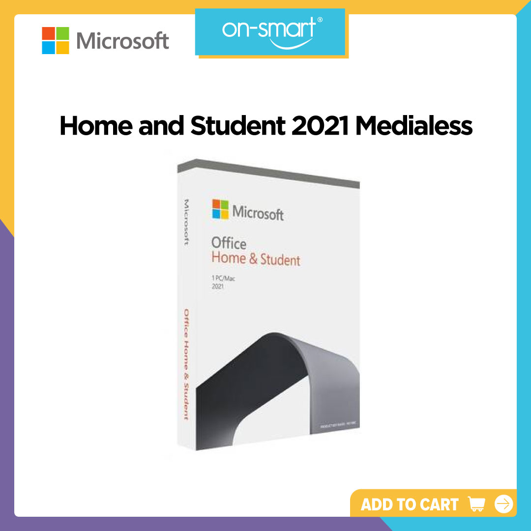 Microsoft Office Home and Student 2021 Medialess - OnSmart