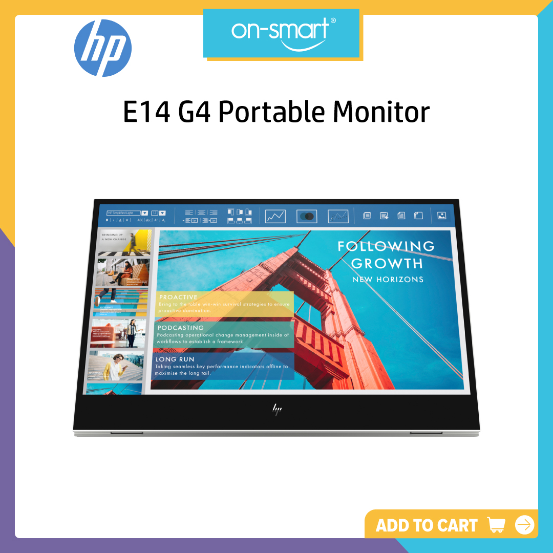 HP E14 G4 Portable Monitor - OnSmart