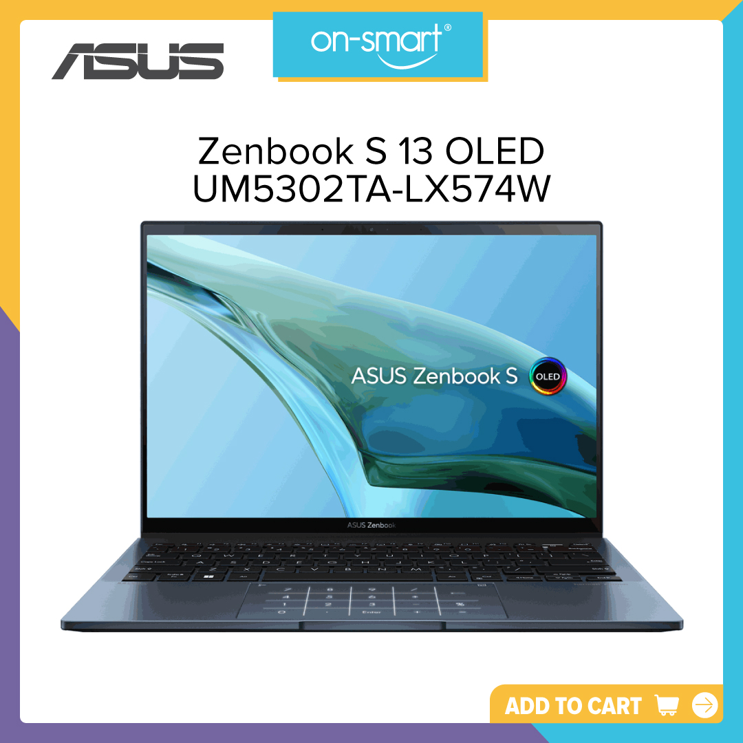 ASUS Zenbook S 13 OLED UM5302TA-LX574W - OnSmart