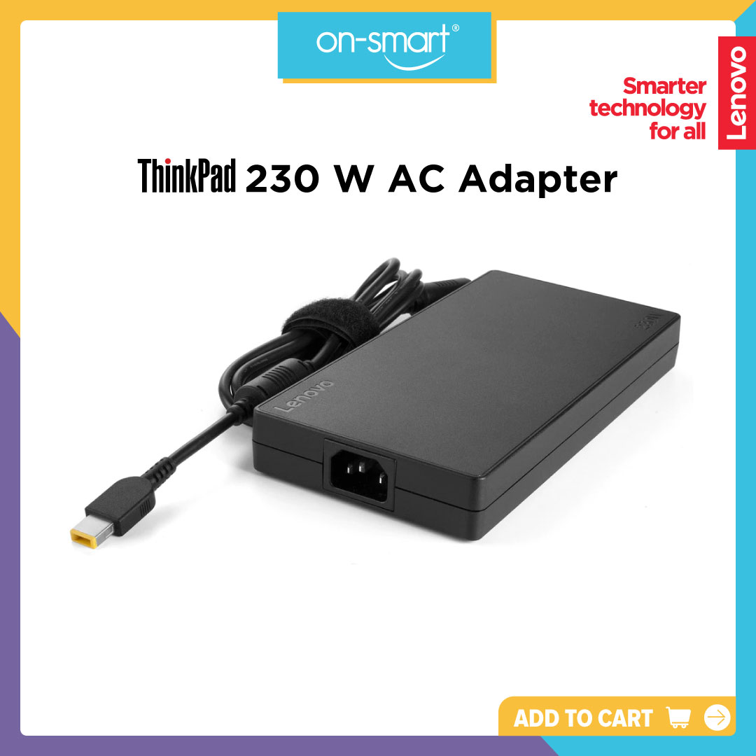 Lenovo ThinkPad 230 W AC Adapter (slim tip)