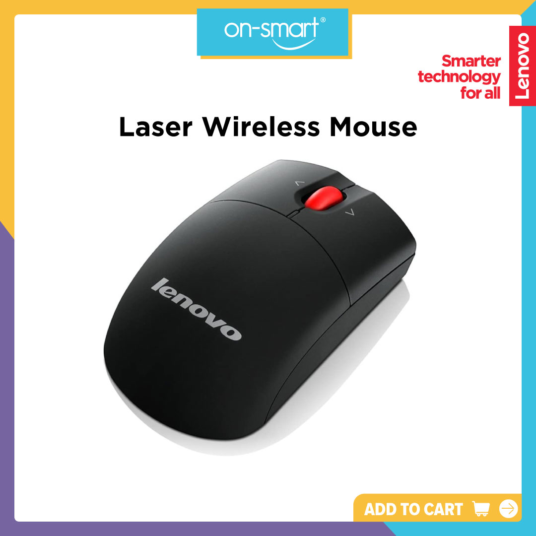 Lenovo Laser Wireless Mouse | OnSmart