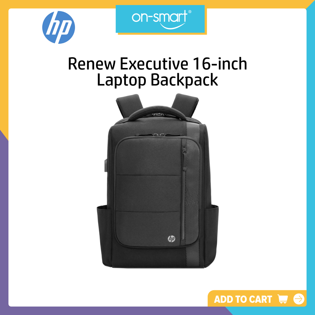 HP Renew Executive 16-inch Laptop Backpack - OnSmart