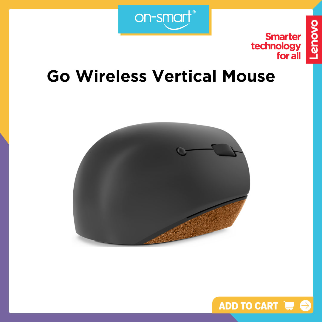 Lenovo Go Wireless Vertical Mouse