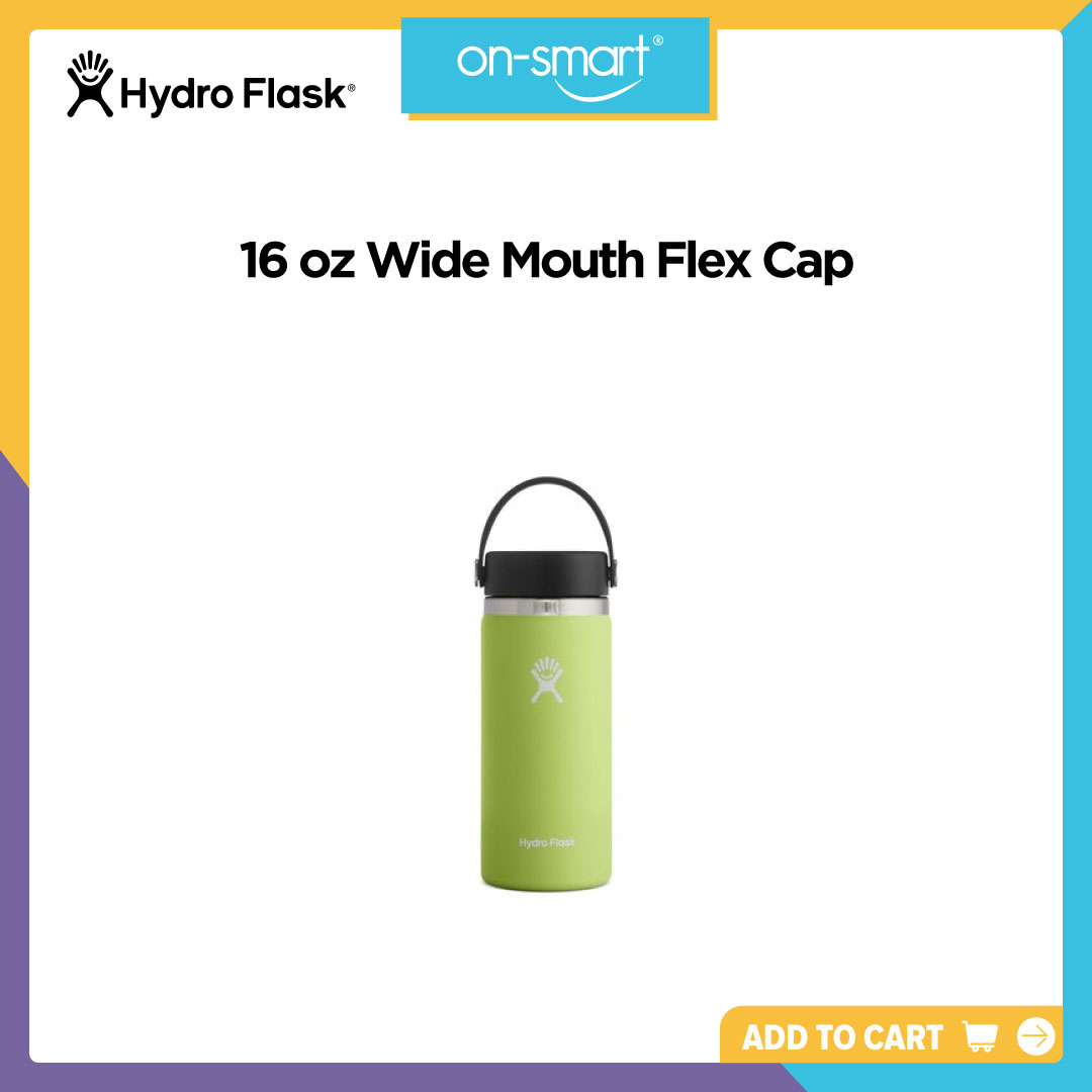 HydroFlask 16 oz Wide Mouth Flex Cap