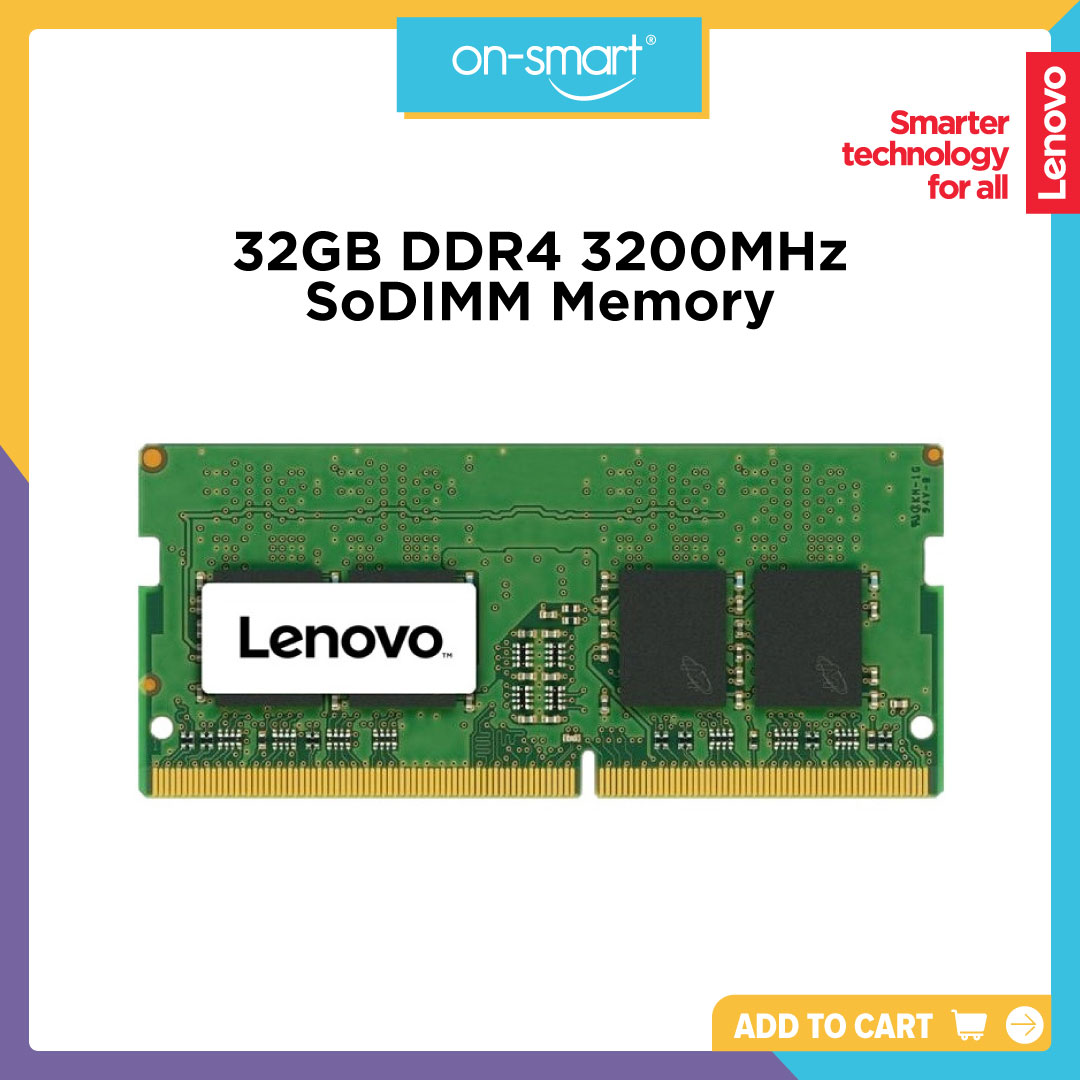 Lenovo ThinkPad 32GB DDR4 3200MHz SoDIMM Memory