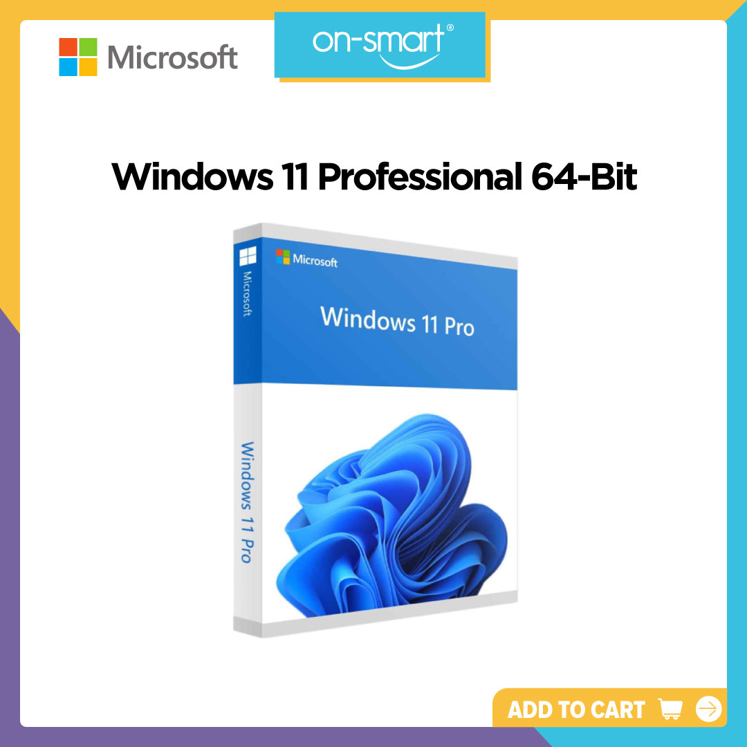 Microsoft Windows 11 Professional 64-Bit OEM - OnSmart