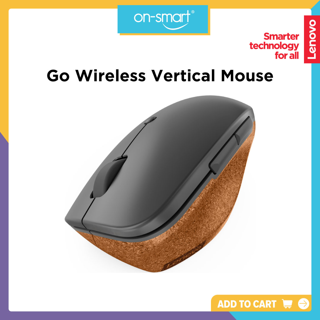 Lenovo Go Wireless Vertical Mouse