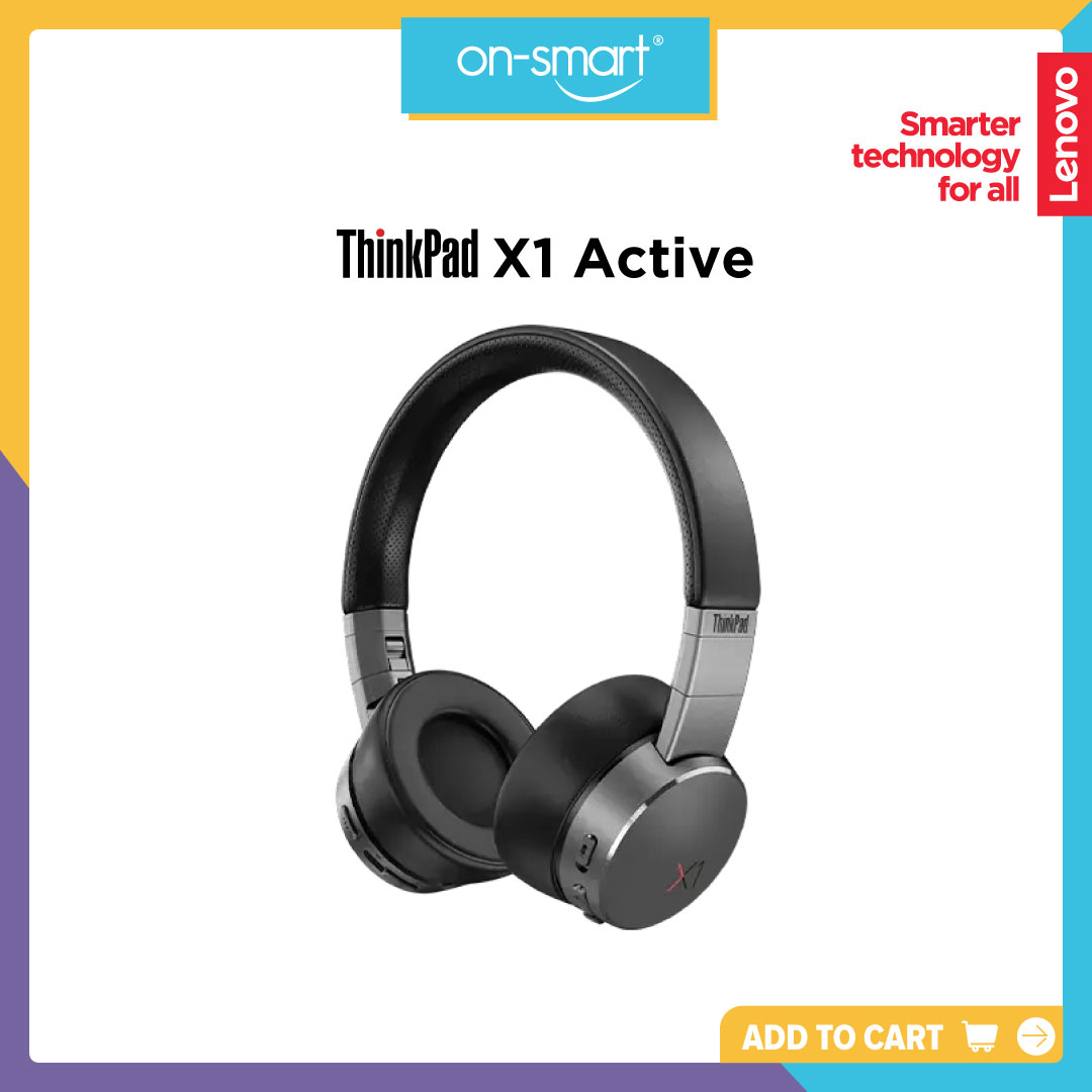 Lenovo ThinkPad X1 Active Noise Cancellation Headphones - OnSmart