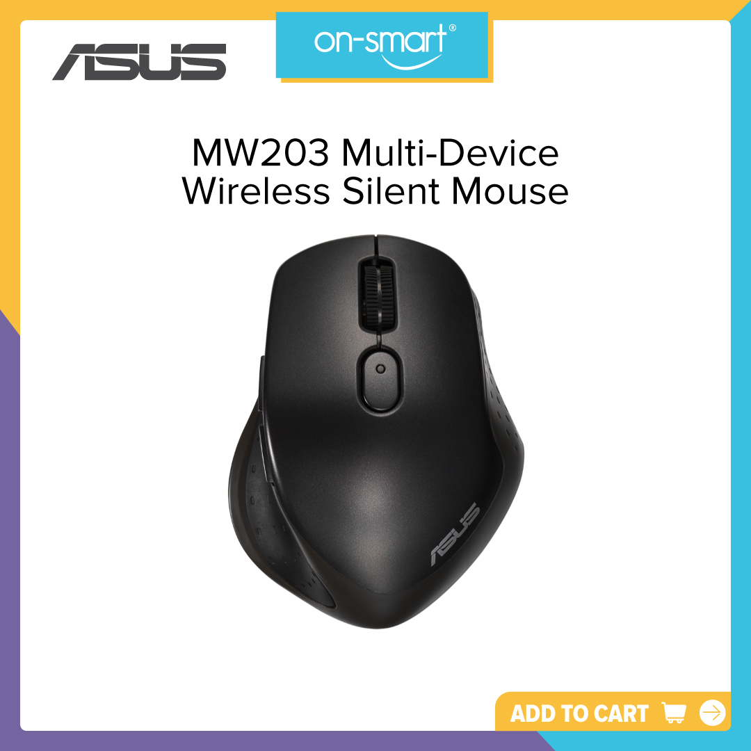 ASUS MW203 Multi-Device Wireless Silent Mouse - OnSmart