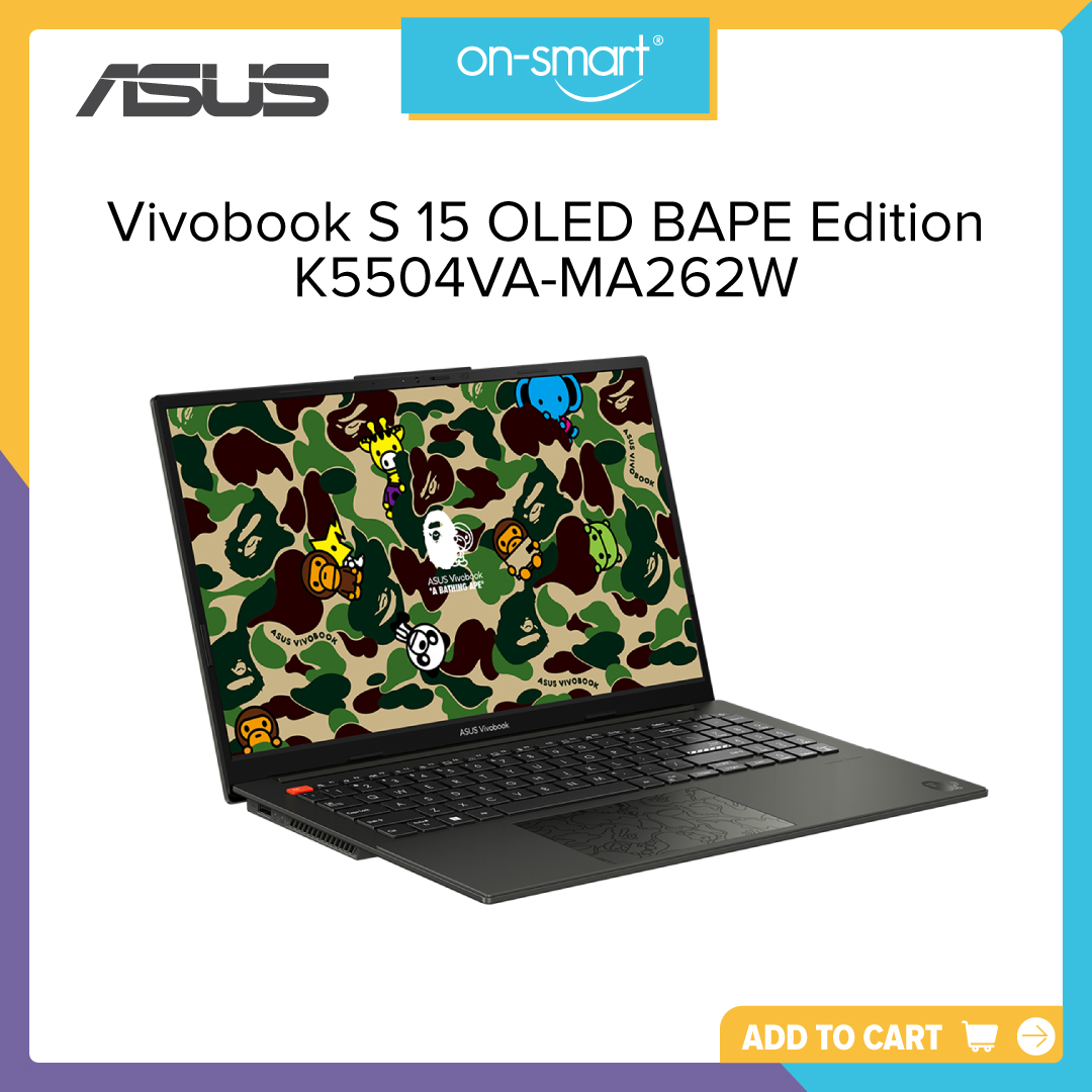 Asus Vivobook S 15 Oled Bape Edition K5504va Ma262w Onsmart 7175