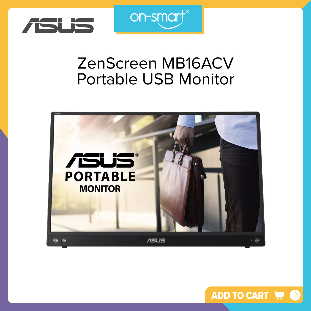 ASUS ZenScreen MB16ACV Portable USB Monitor