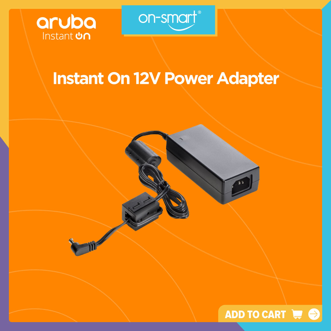 Aruba Instant On 12V Power Adapter - OnSmart