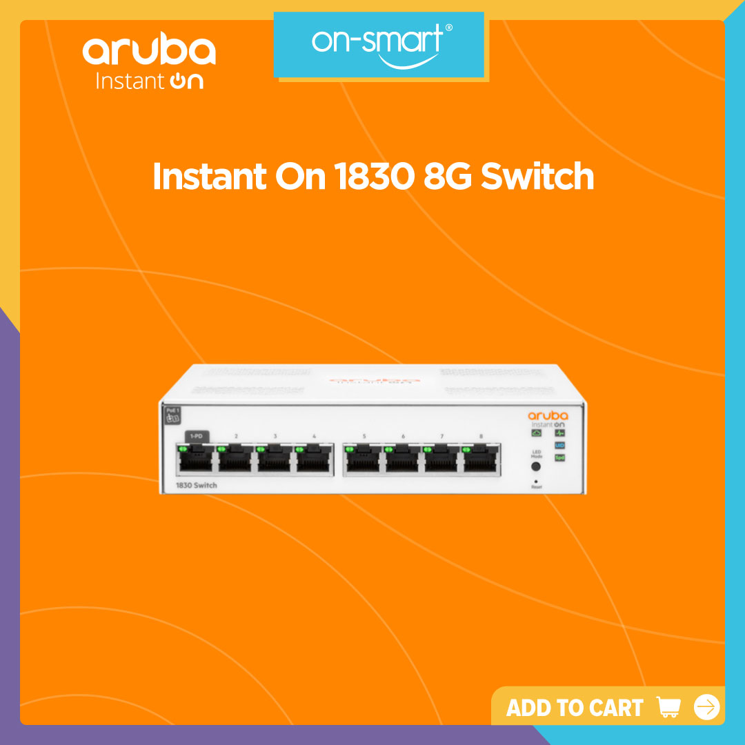 Aruba Instant On 1830 8G Switch - OnSmart