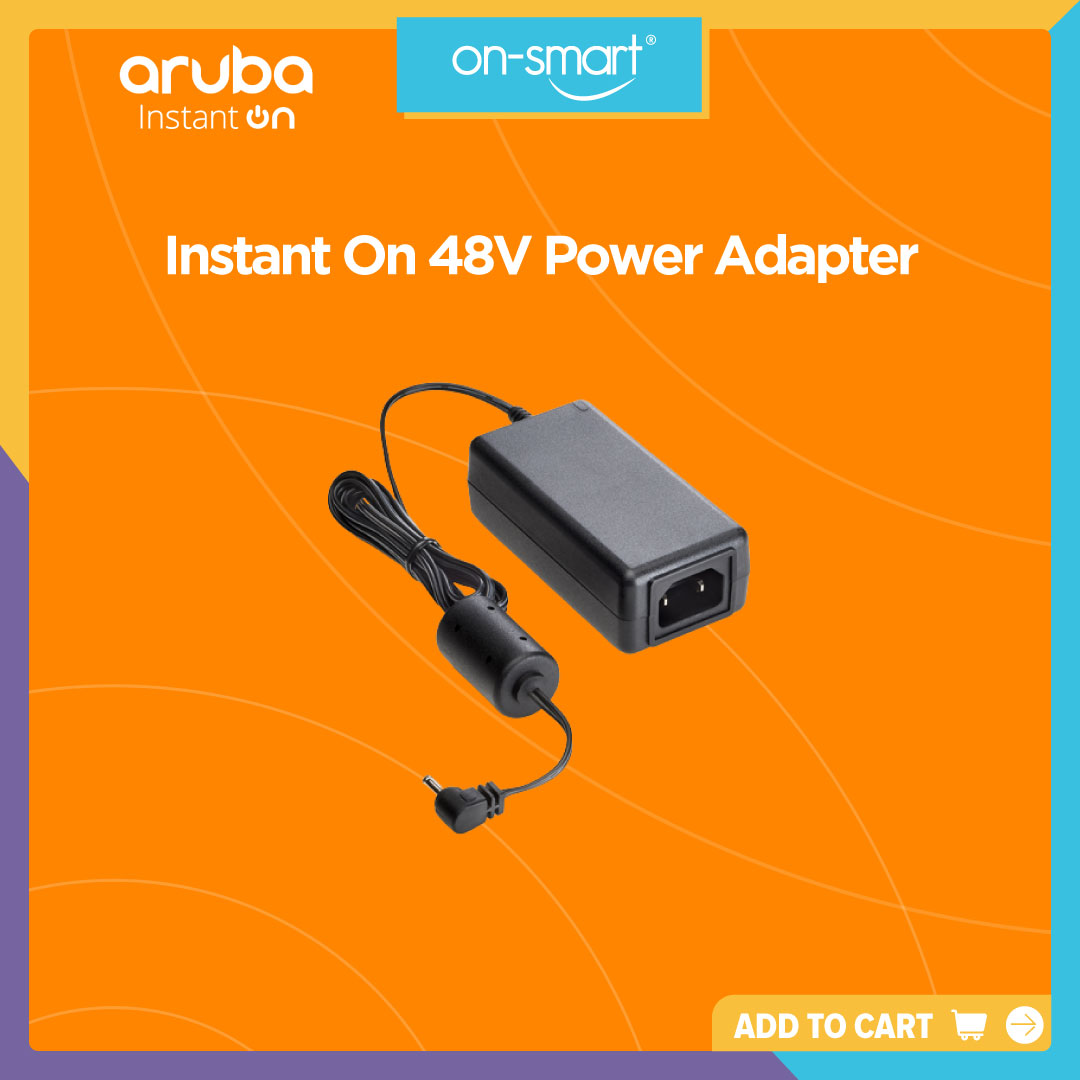Aruba Instant On 48V Power Adapter - OnSmart