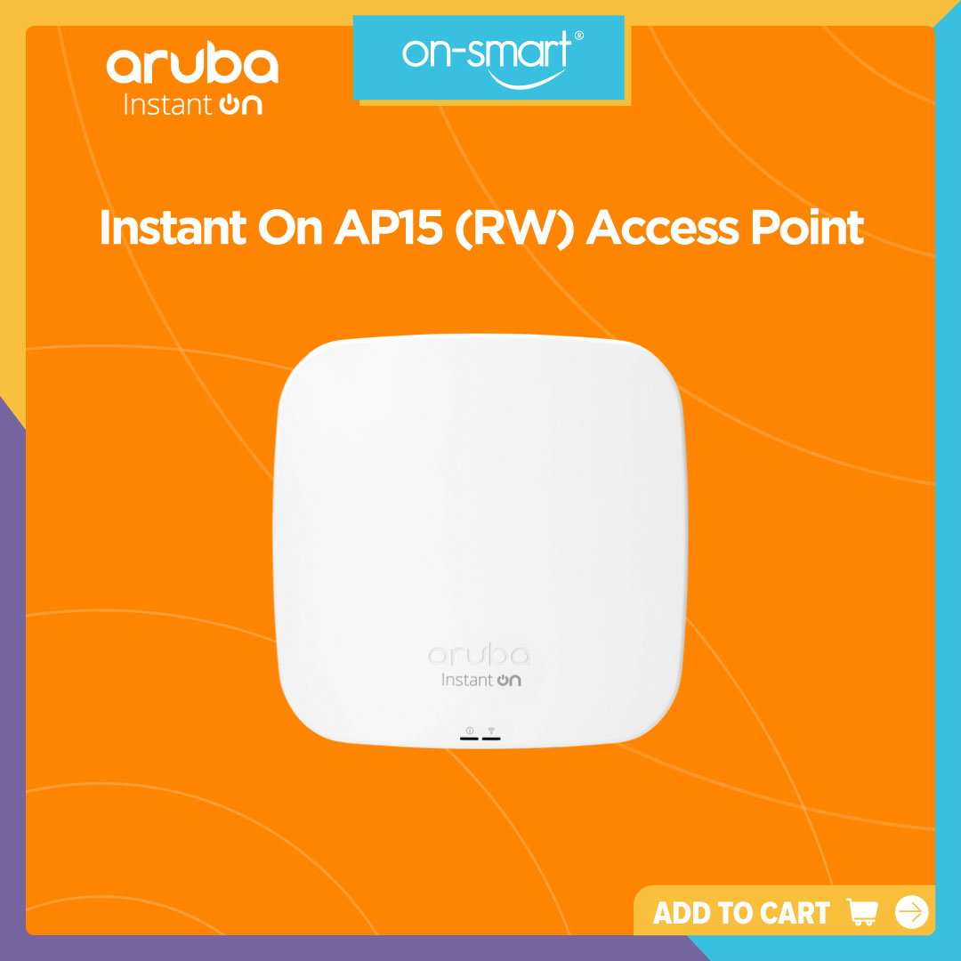 Aruba Instant On AP15 (RW) Access Point - OnSmart