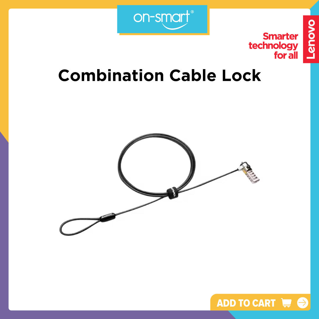 Lenovo Kensington Combination Cable Lock OnSmart