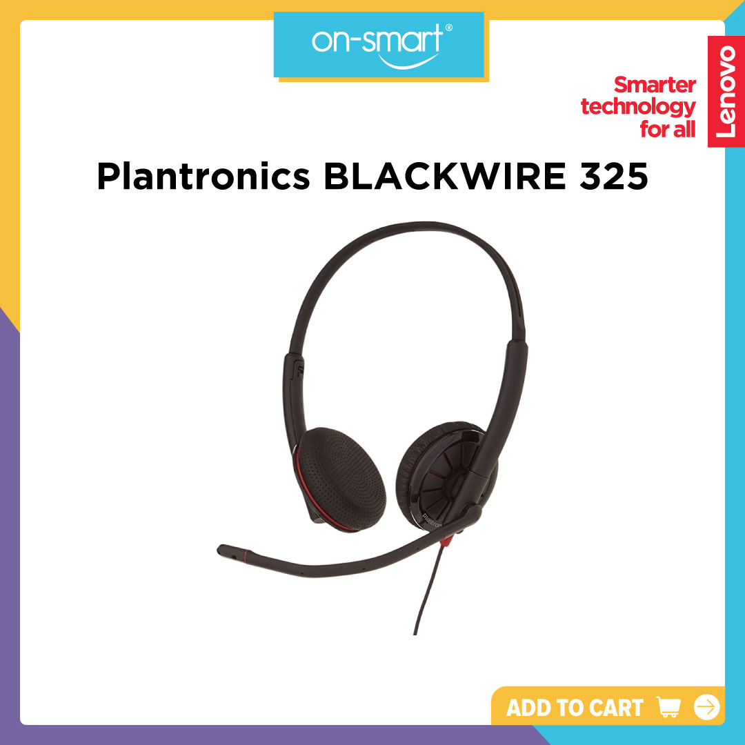 Lenovo Plantronics BLACKWIRE 325.1-M headset