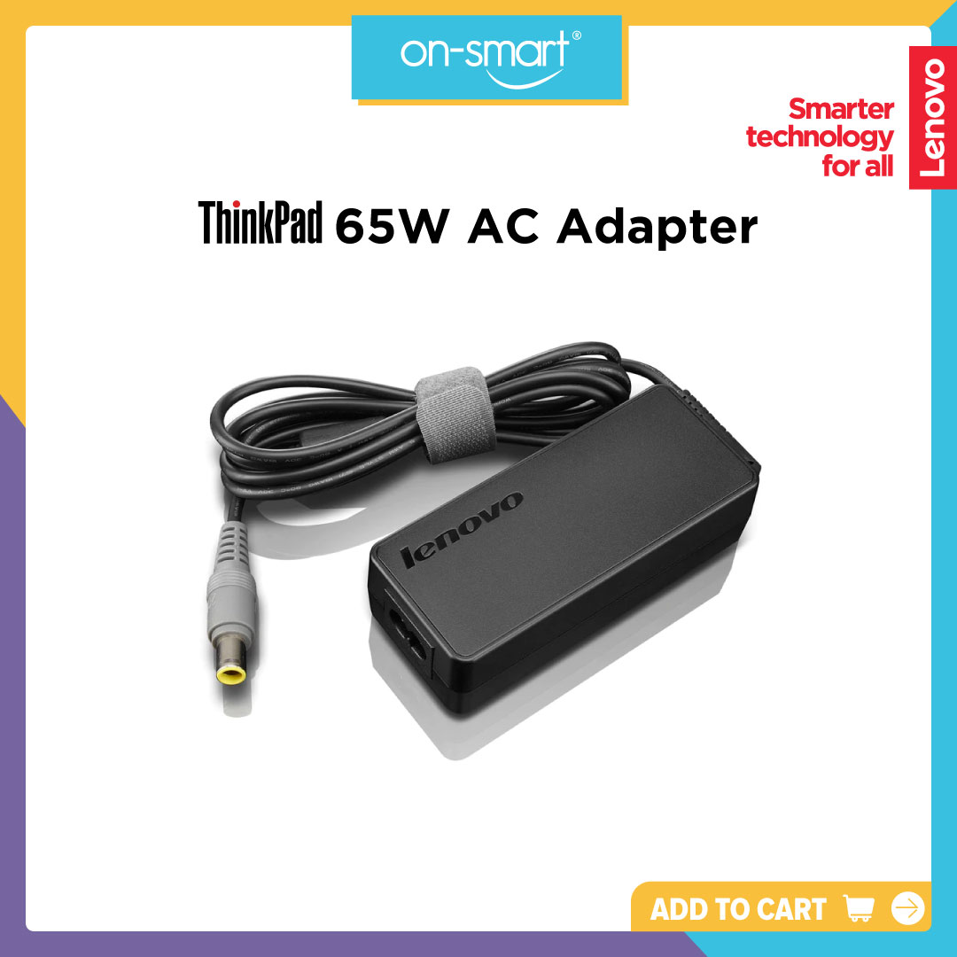 Lenovo ThinkPad 65W AC Adapter - Retail Pack - 40Y7704