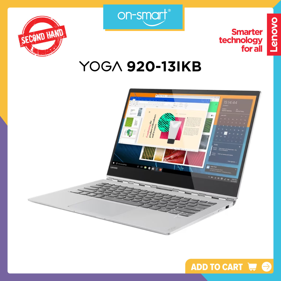 2ND HAND) Lenovo Yoga 920-13IKB 80Y7001ASB 2ND HAND) Lenovo Yoga 920-13IKB 80Y7001ASB