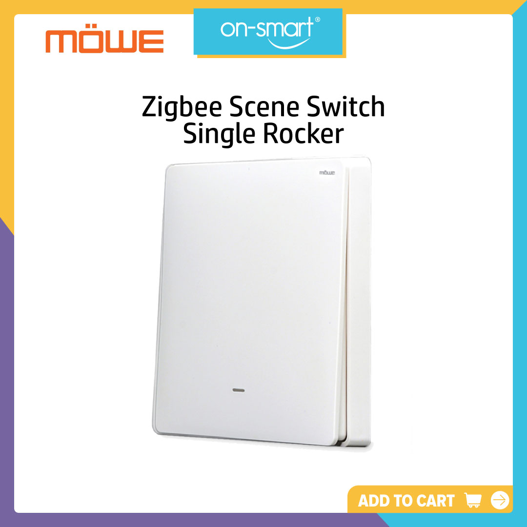 MOWE Zigbee Scene Switch – Single Rocker MW751Z