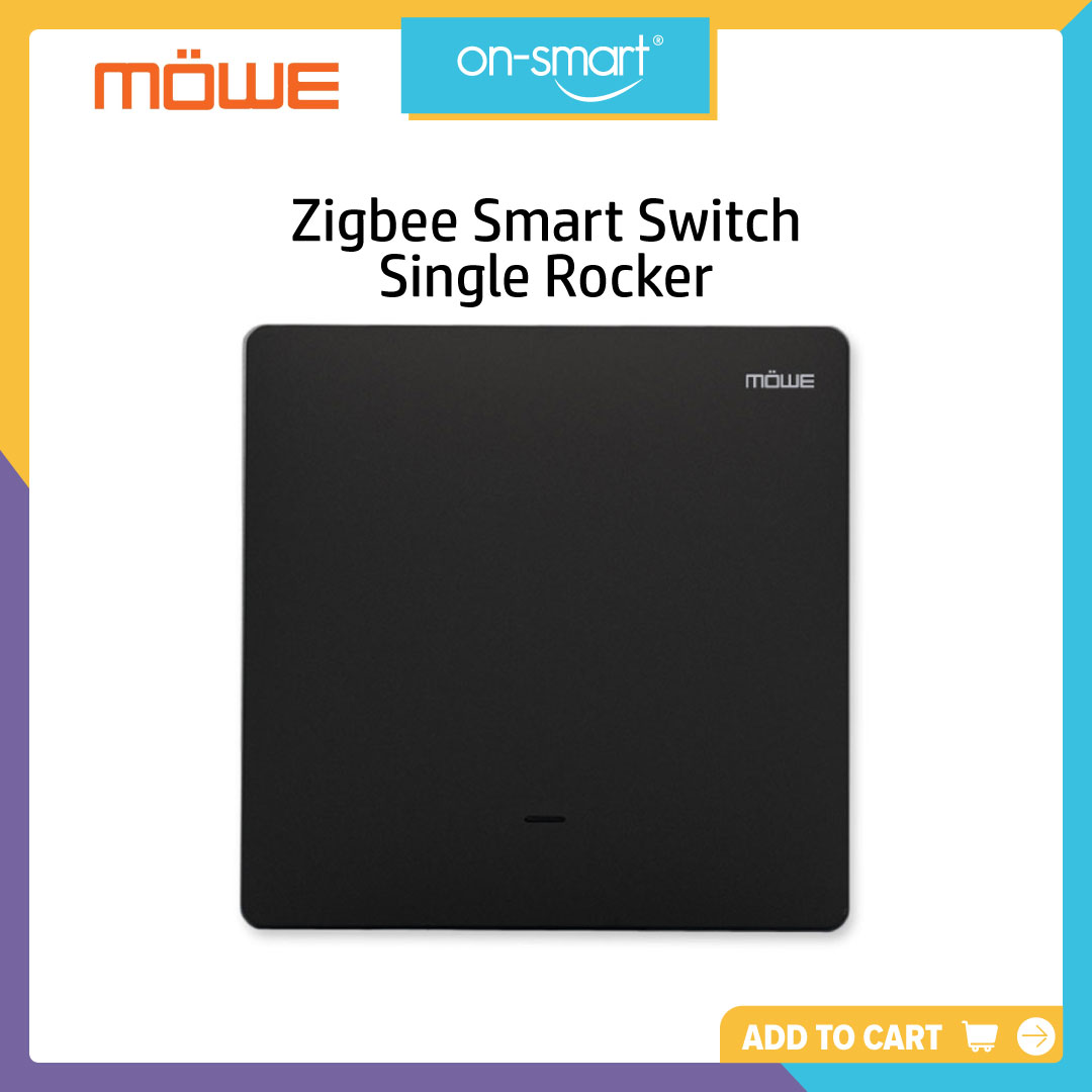 MOWE Zigbee Smart Switch – Single Rocker MW721Z