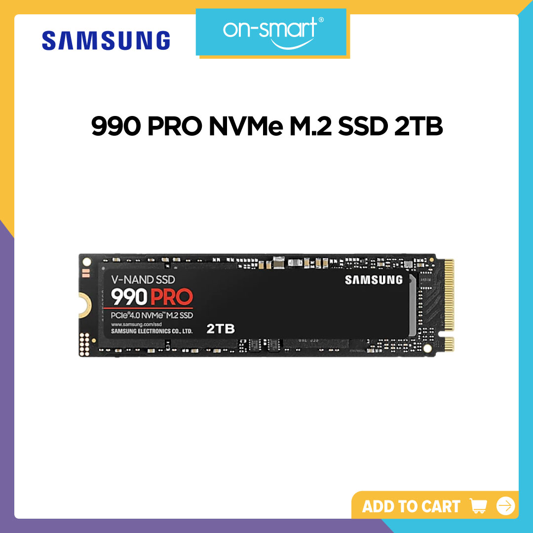Samsung 990 PRO NVMe M.2 SSD 2TB - OnSmart