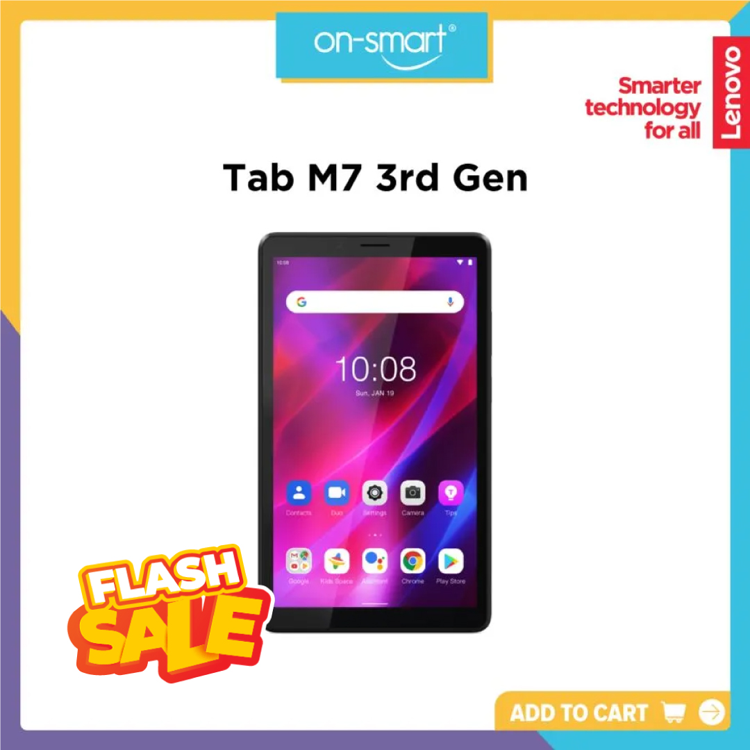 [FLASH SALE!] Lenovo Tab M7 3rd Gen ZA8C0038SG
