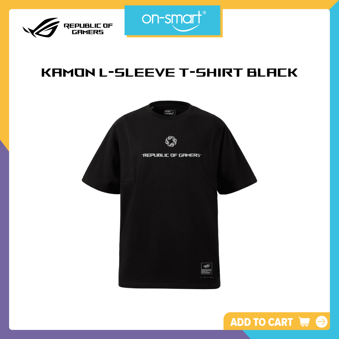 ASUS ROG Kamon L-Sleeve T-Shirt Black