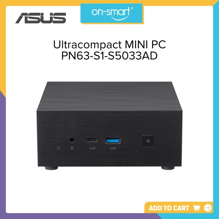 ASUS Ultracompact MINI PC PN63-S1-S5033AD - OnSmart