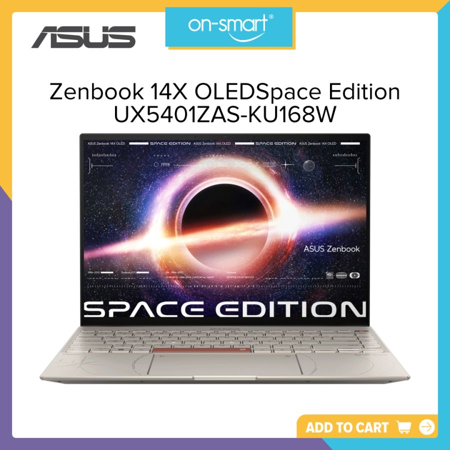 ASUS Zenbook 14X OLED Space Edition UX5401ZAS-KU168W - OnSmart