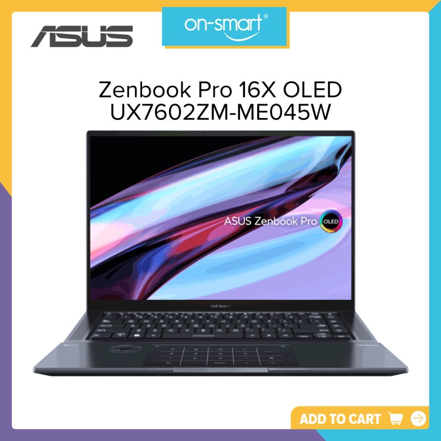 ASUS Zenbook Pro 16X OLED UX7602ZM-ME045W - OnSmart