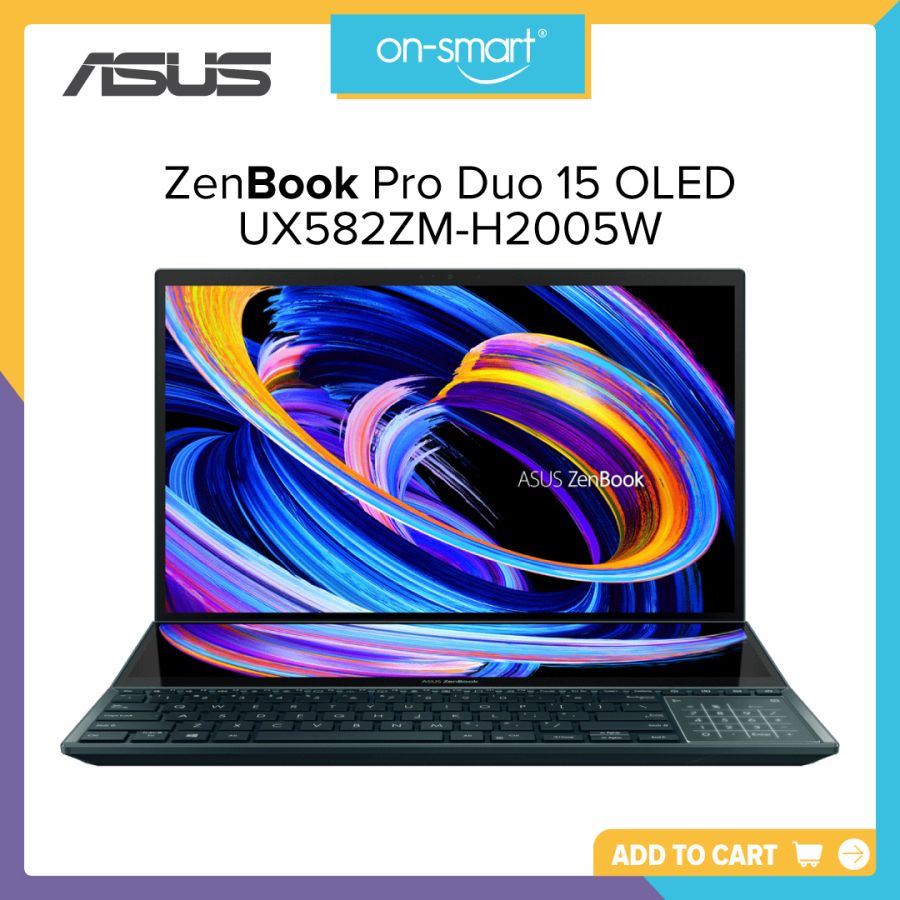 ASUS ZenBook Pro Duo 15 OLED UX582ZM-H2005W - OnSmart