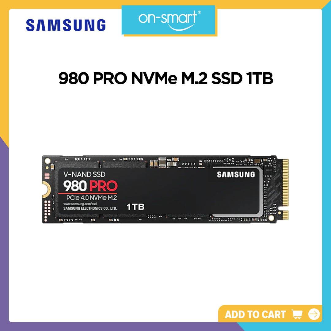 Samsung 980 PRO NVMe M.2 SSD 1TB