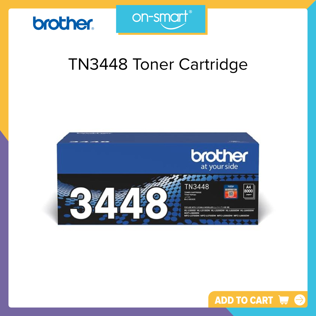 Brother TN3448 Toner Cartridge - OnSmart