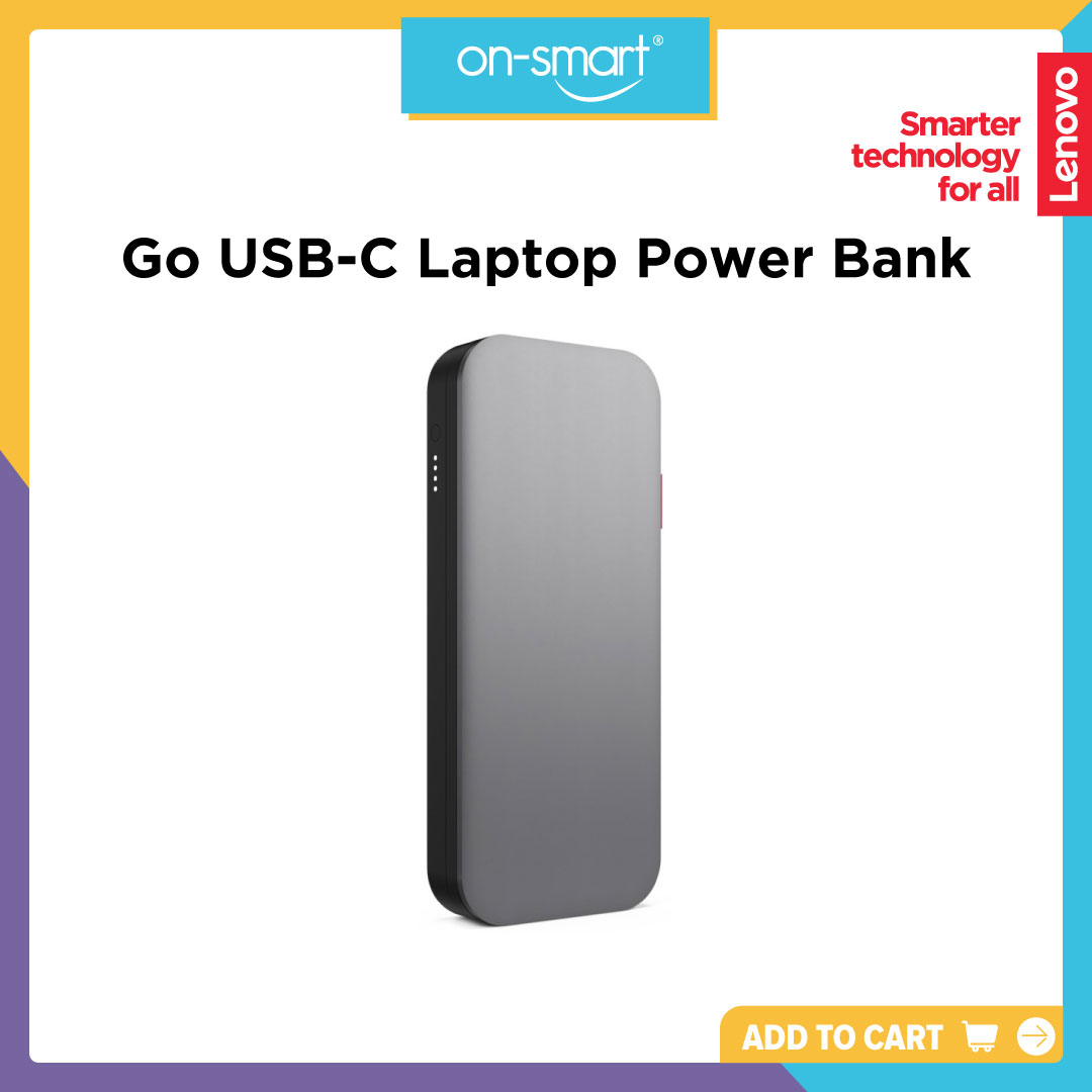 Lenovo Go USB-C Laptop Power Bank (20000 mAh) - OnSmart
