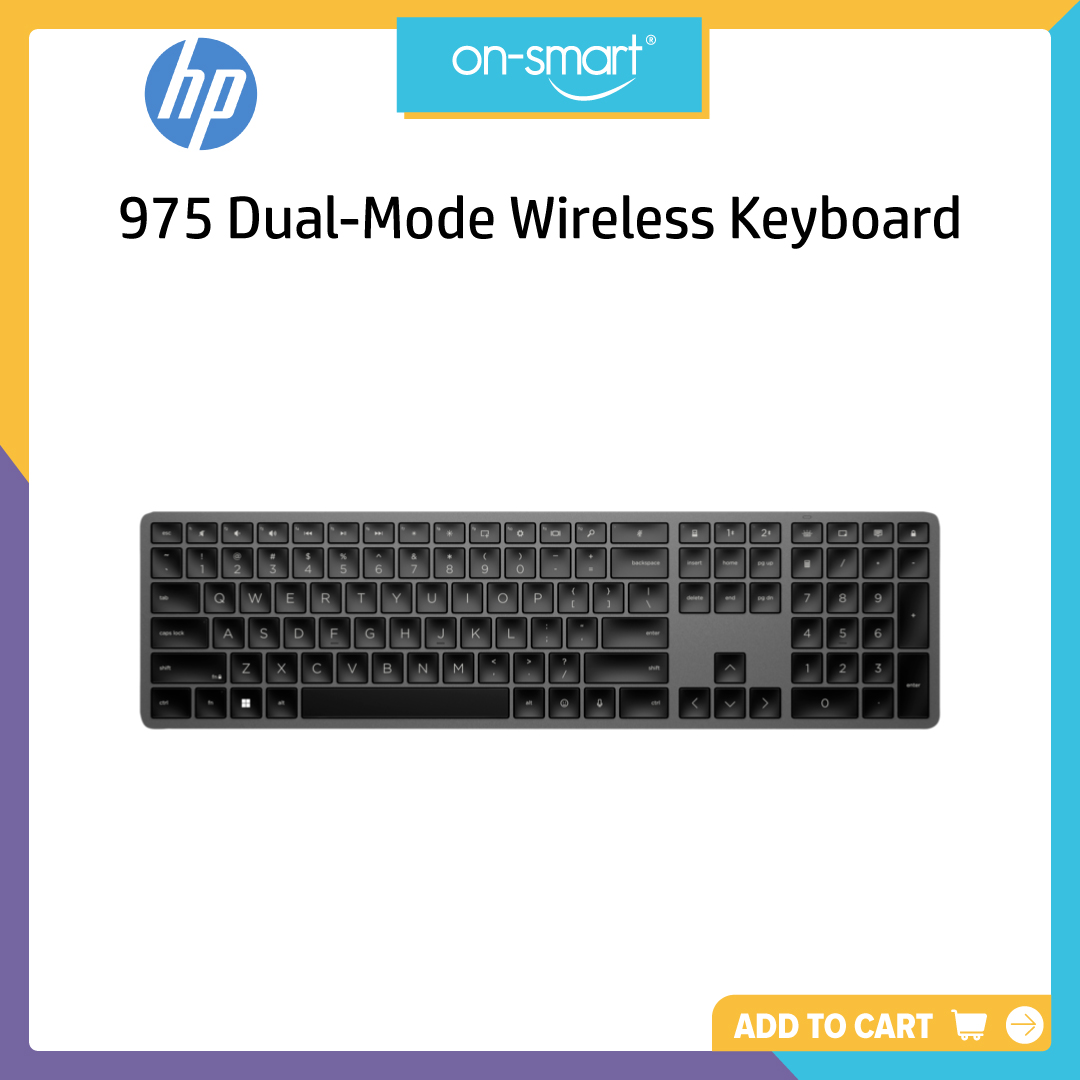 HP 975 Dual-Mode Wireless Keyboard - OnSmart
