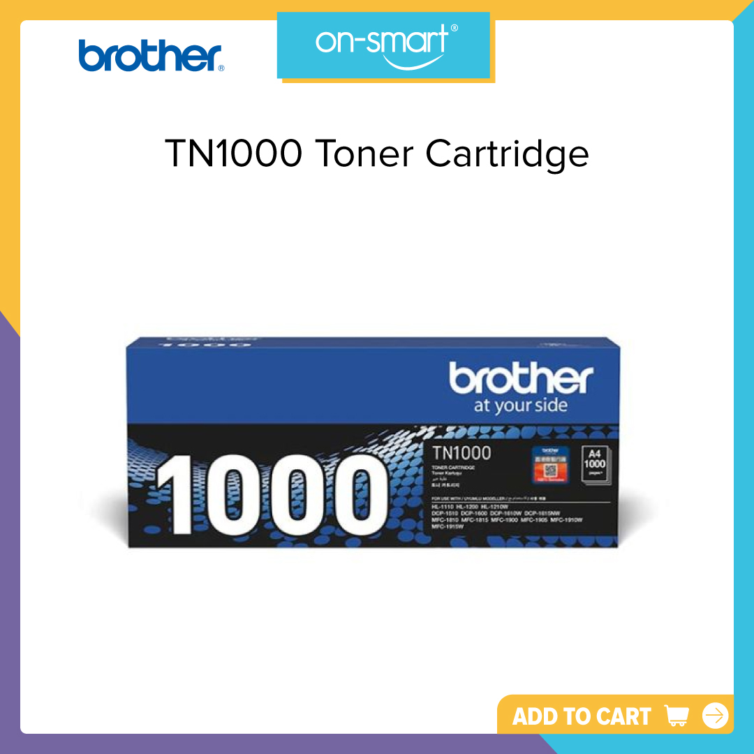 Brother TN1000 Toner Cartridge | OnSmart