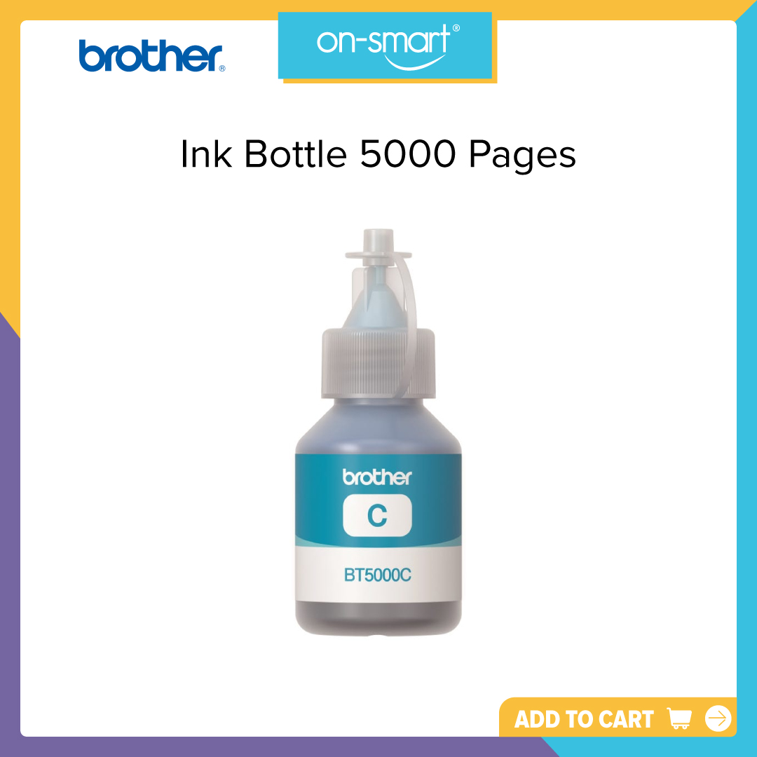 Brother Ink Bottle 5000 Pages BT5000