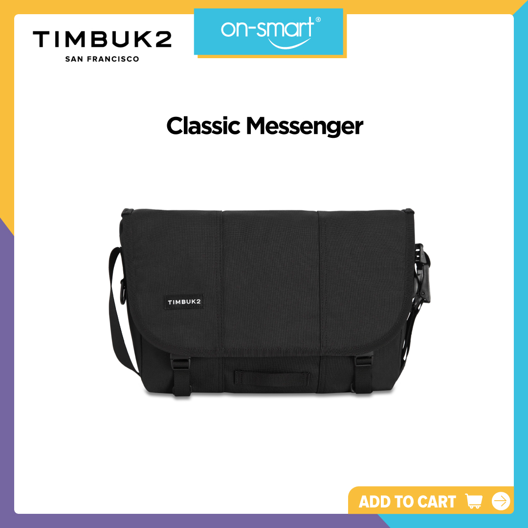 Timbuk2 Classic Messenger Eco Black (Size S) - OnSmart