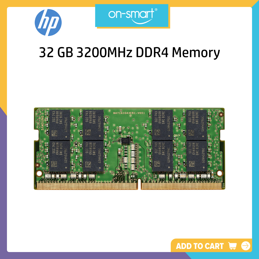 HP 32 GB 3200MHz DDR4 Memory - OnSmart