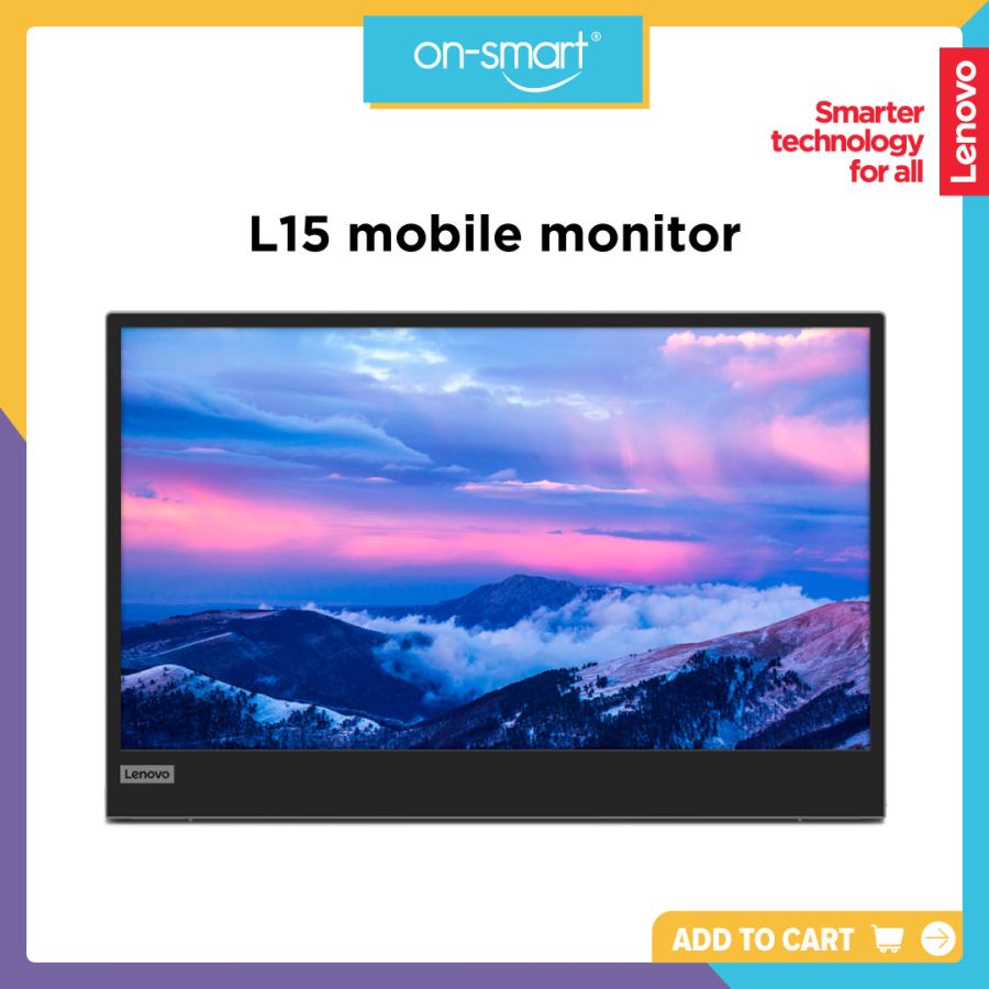 Lenovo L15 mobile monitor 66E4UAC1WW - OnSmart