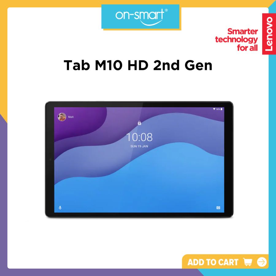 Lenovo Tab M10 HD (2nd Gen) ZA6V0218SG - OnSmart